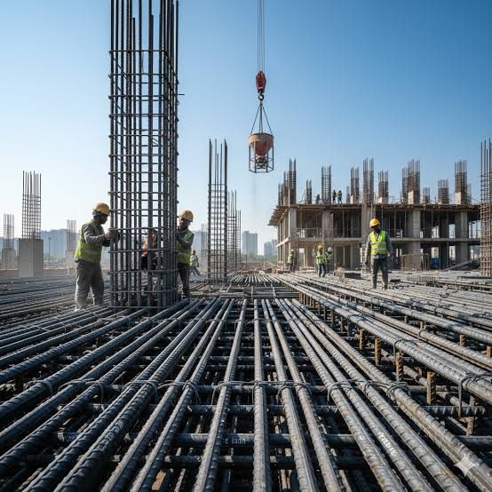 DD TECH company hero image highlighting industrial strength and infrastructure support