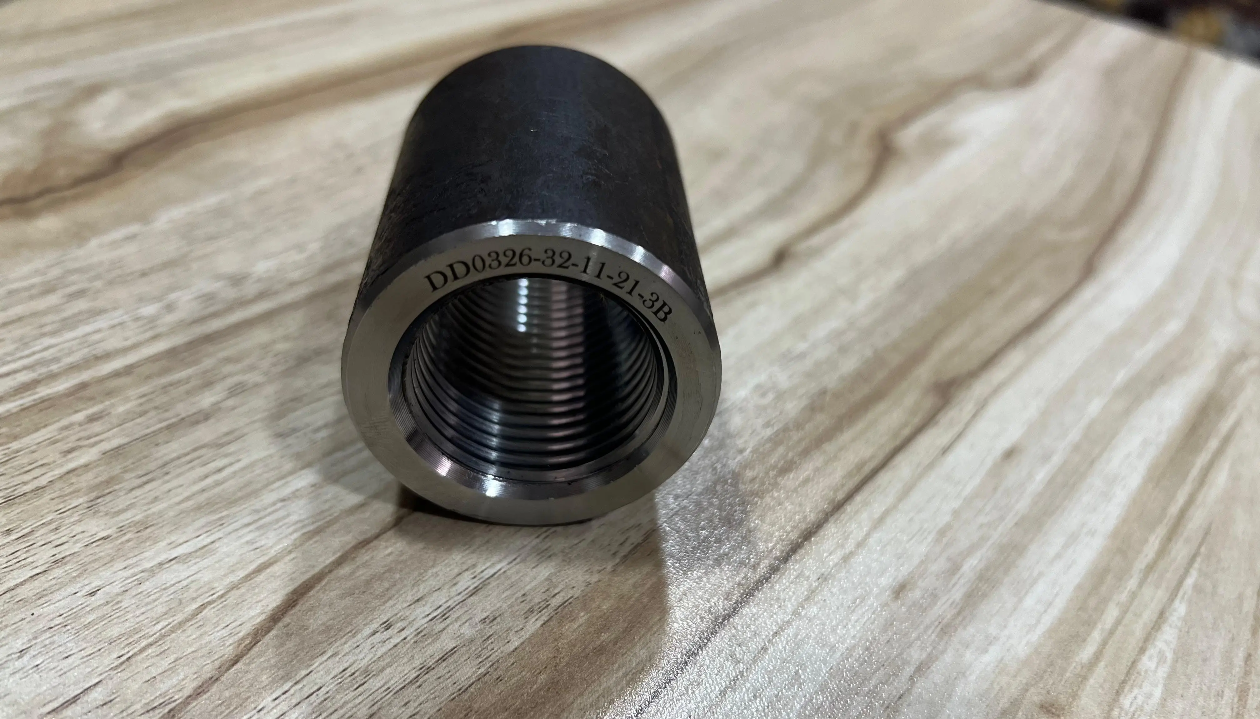 DD TECH installed coupler close-up