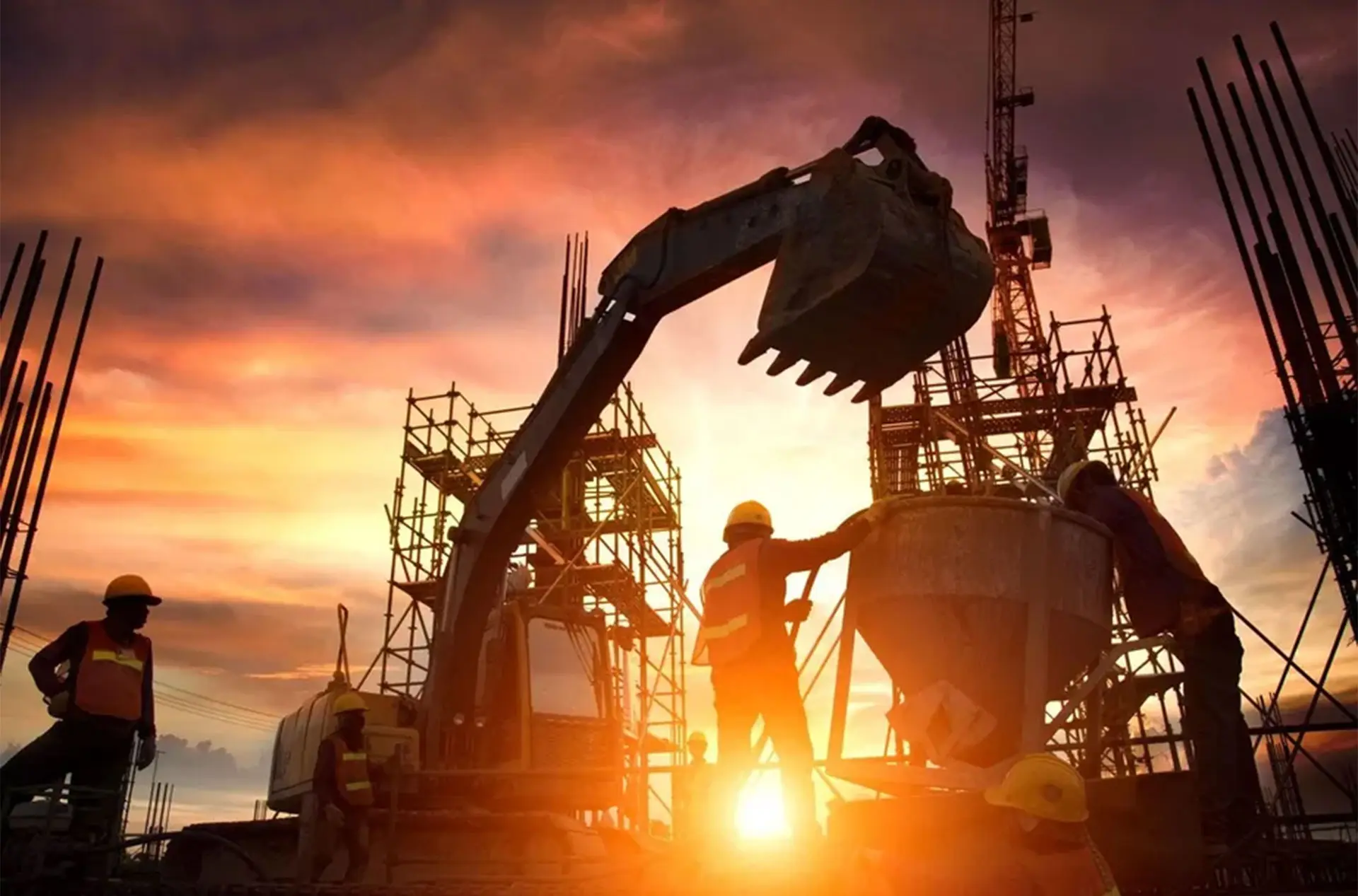 Construction site visual