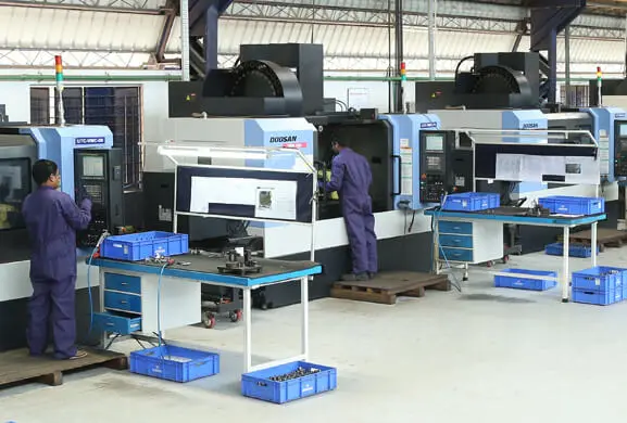 Machine lineup and equipment photo